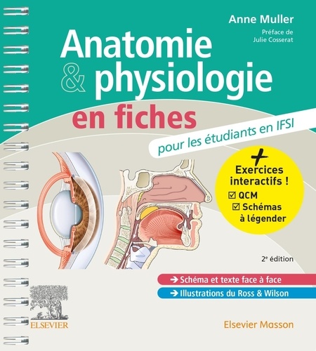 Anatomie et physiologie en fiches pour les étudiants en IFSI. 2e édition