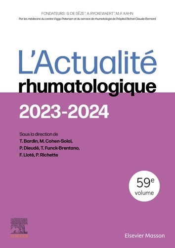 L'actualité rhumatologique. Edition 2023-2024