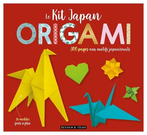 Le Kit Japan Origami. 300 pages aux motifs japonisants