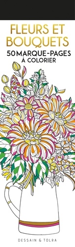 Fleurs et bouquets. 50 marque-pages à colorier
