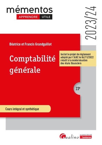 Comptabilité générale. Edition 2023-2024