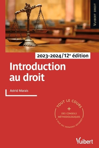 Introduction au droit. Edition 2023-2024