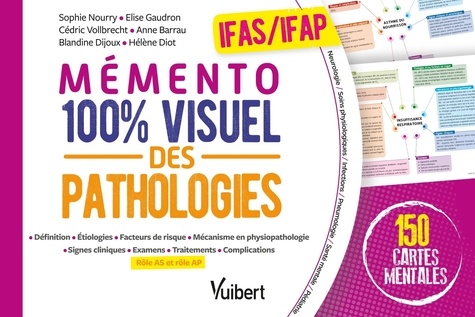 Mémento 100% visuel des pathologies IFAS/ IFAP. 150 cartes mentales