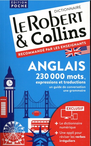 Le Robert & Collins poche Anglais. Edition bilingue français-anglais