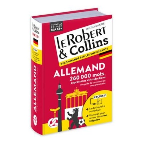 Robert & Collins Maxi + allemand. Edition bilingue français-allemand