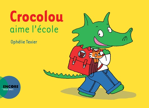 Crocolou : Crocolou aime l'école