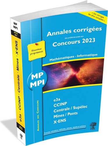 Mathématiques - Informatique MP. Edition 2023