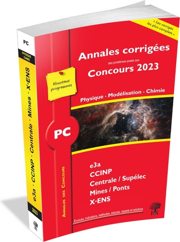 Physique Modélisation et Chimie PC. Edition 2023