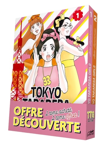 Tokyo Tarareba Girls : Pack en 2 volumes : Tomes 1 et 2
