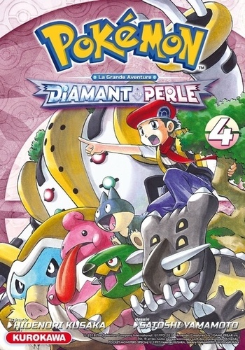Pokémon Diamant et Perle - La grande aventure Tome 4