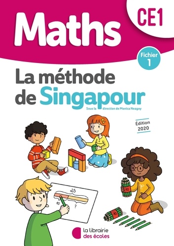 Maths CE1 La méthode de Singapour. Fichier 1, Edition 2020