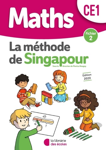 Maths CE1 La méthode de Singapour. Fichier 2, Edition 2020