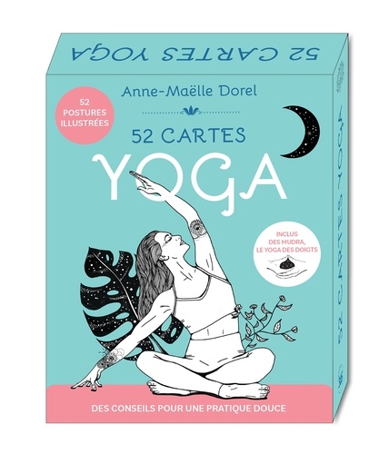 52 cartes yoga - 52 postures illustrées pour un flow personnalisé