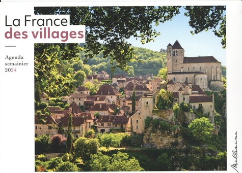 Agenda semainier La France des villages. Edition 2024