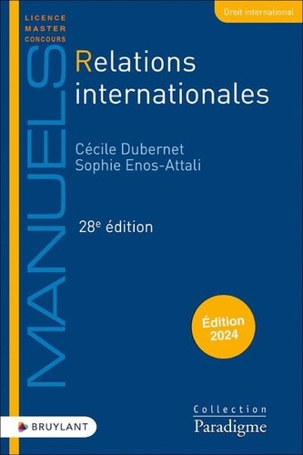 Relations internationales. Edition 2024