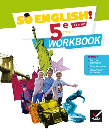Anglais 5e Cycle 4 So English! Workbook, Edition 2017