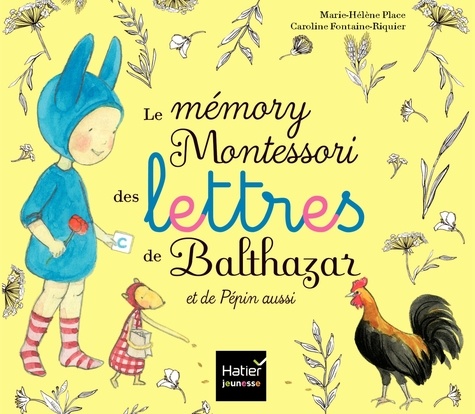 Le mémory Montessori des lettres de Balthazar et de Pépin aussi. Avec 52 cartes