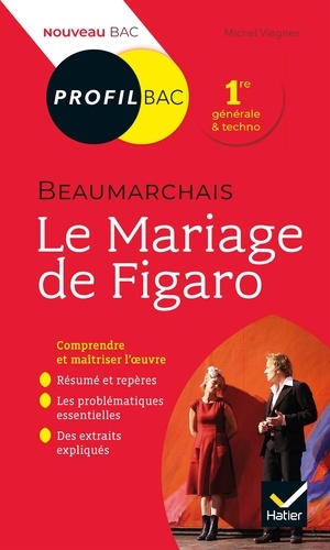 Le Mariage de Figaro, Beaumarchais. Bac 1ère générale et techno, Edition 2019-2020