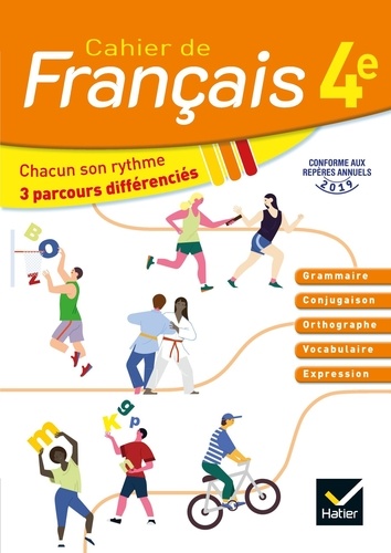 Cahier de français 4e. Edition 2020