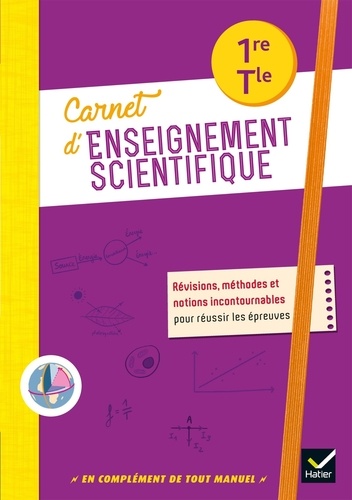 Carnet d'enseignement scientifique 1re/Tle. Edition 2020