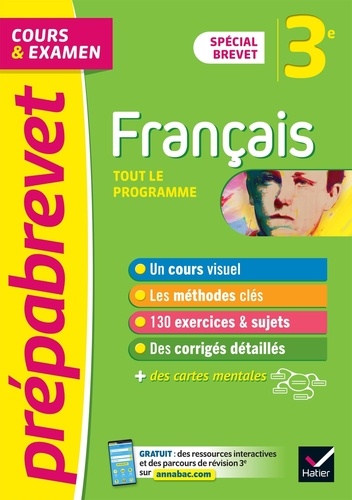 Français 3e Spécial Brevet. Cours & examen, Edition 2021