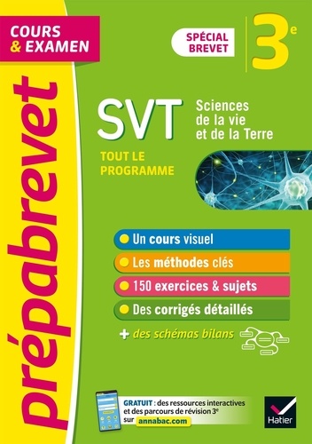 SVT 3e Spécial Brevet. Tout le programme, Edition 2022