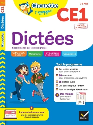 Dictées CE1. Edition 2022