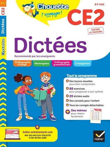 Dictées CE2. Edition 2022
