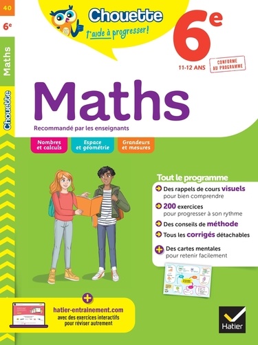 Maths 6e. Edition 2022