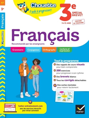 Français 3e. Edition 2022