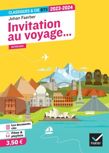 Invitation au voyage... Anthologie, Edition 2023-2024