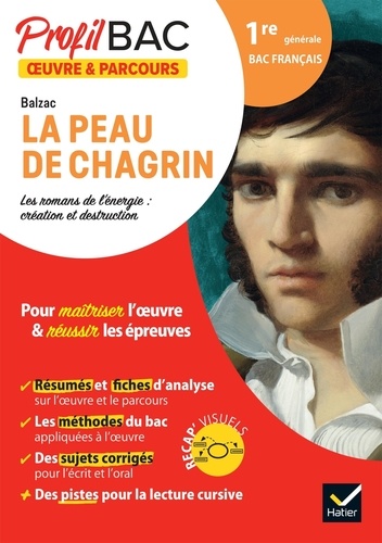 La peau de chagrin, Balzac. Bac 1re générale, Edition 2023