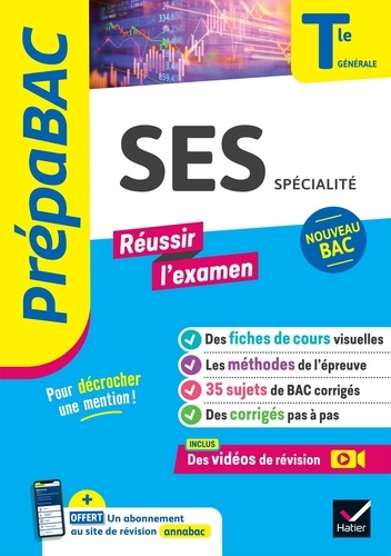 SES Tle générale (spécialité). Edition 2024