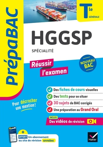 HGGSP Spécialité Tle générale. Edition 2024