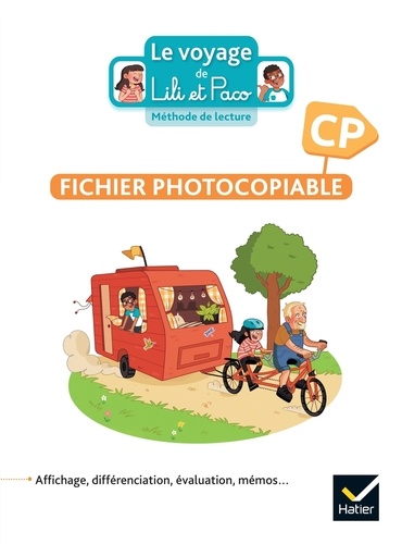 Français CP Méthode de lecture Le voyage de Lili et Paco. Fichier photocopiable, Edition 2023