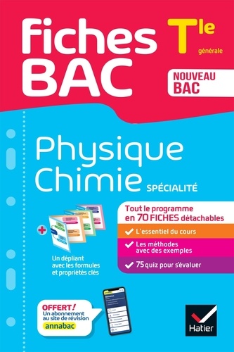 Physique-Chimie spécialité Tle générale. Edition 2024