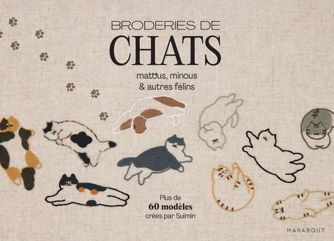 Broderies de Chats. Matous, minous & autres félins