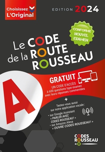 Le code de la route Rousseau. Edition 2024