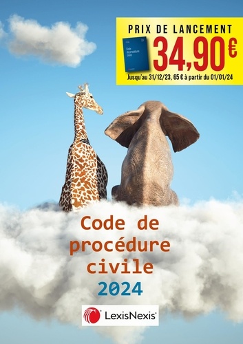 Code de procédure civile. Edition 2024
