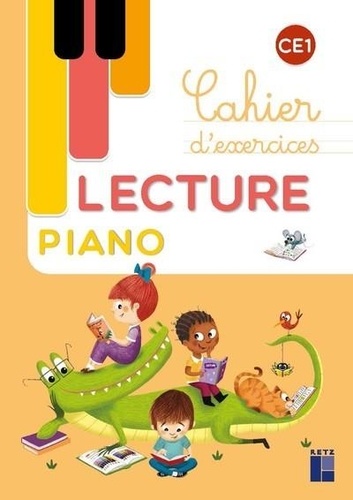 Lecture Piano CE1. Cahier d'exercices, Edition 2022