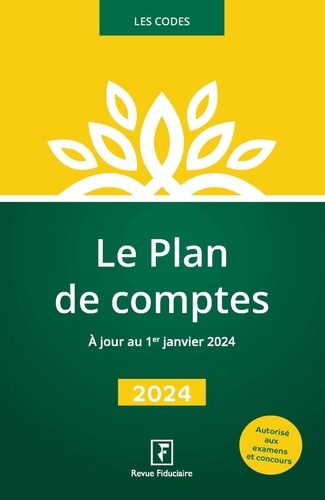 Plan de comptes. Edition 2024