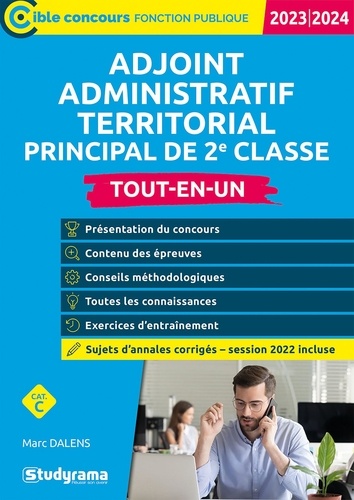 Adjoint administratif territorial principal de 2e classe. Tout-en-un, Edition 2023-2024