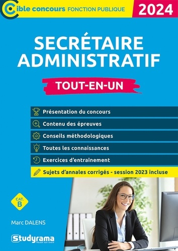 Secrétaire administratif. Tout-en-un, Edition 2024