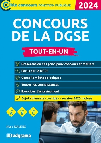 Concours de la DGSE. Tout-en-un, Edition 2024