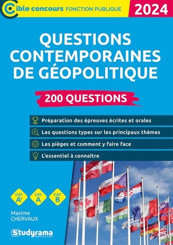 Questions contemporaines de géopolitique. Catégories A+, A et B, Edition 2024