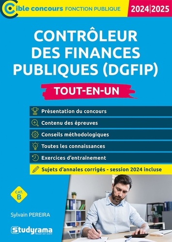 Contrôleur des finances publiques (DGFiP). Tout-en-un, Edition 2024-2025