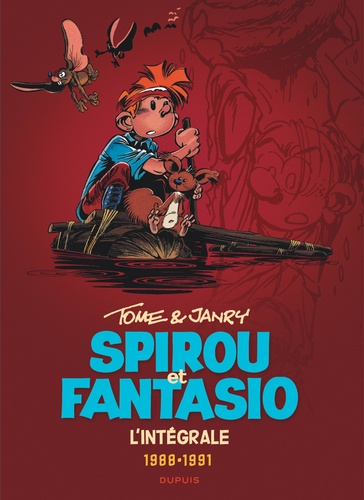 Spirou et Fantasio Intégrale Tome 15 : 1988-1991. La Frousse aux trousses ; La vallée des bannis ; Spirou et Fantasio à Moscou ; Vito la déveine
