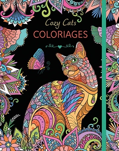 Cozy cats. Coloriages