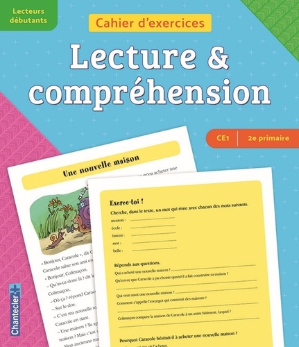 Lecture & compréhension CE1- 2e primaire. Lecteurs débutants (bleu-violet)