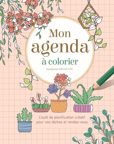 Mon agenda à colorier